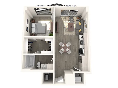 Floor plan The Rhapsody - WF