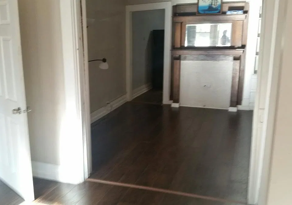 Hardwood floors throughout