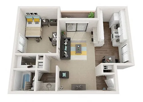 Floor plan The Meadow