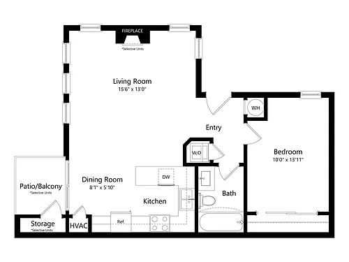 Floor plan Sunflower
