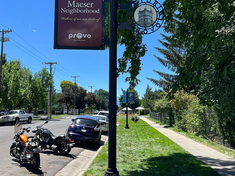 taken 4 blocks away near Utah county building