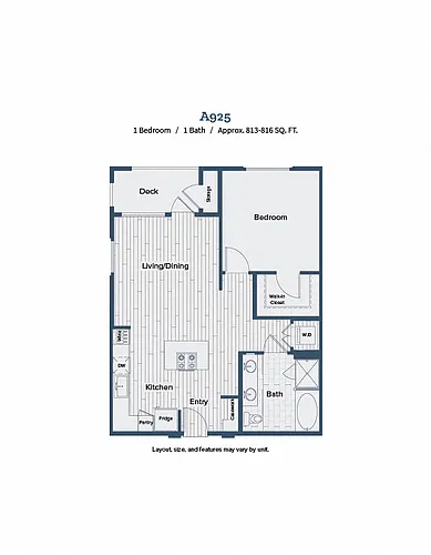 Floor plan A925