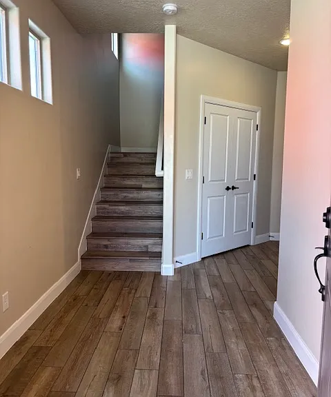 Front Door hallway with big closet