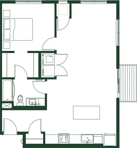Floor plan Emerald