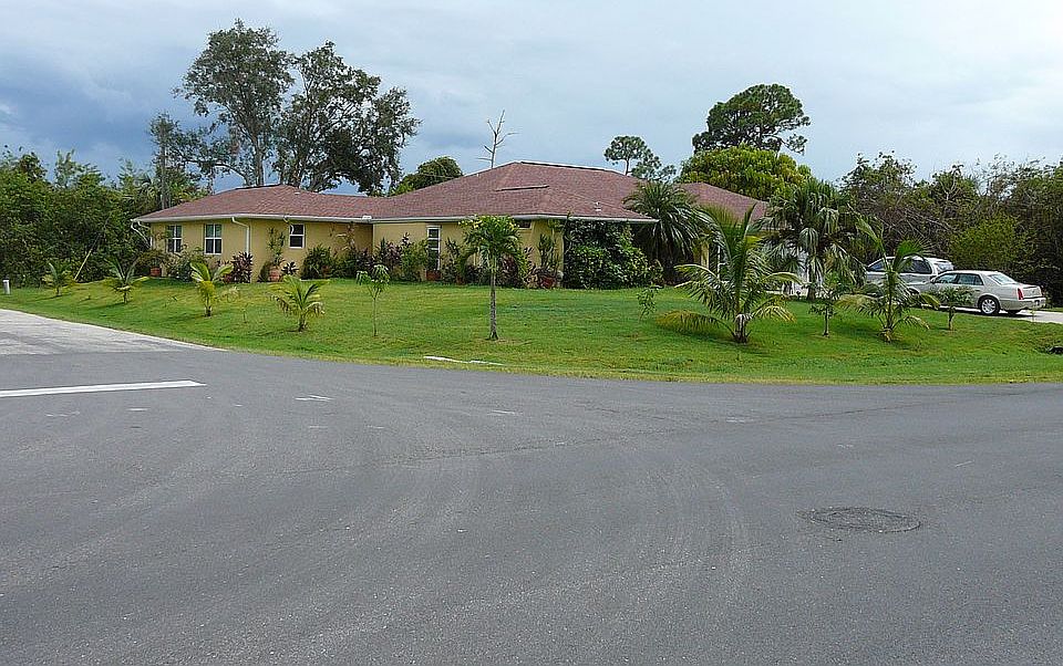 Elevated corner lot