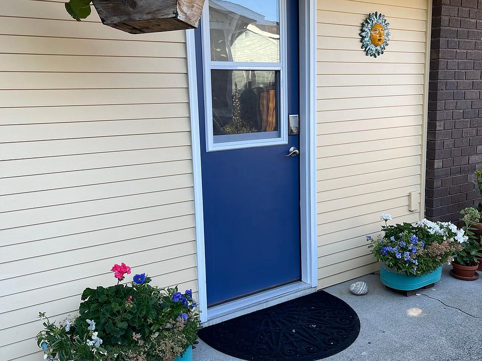 Private entrance with key pad for easy and safe off street parking access.