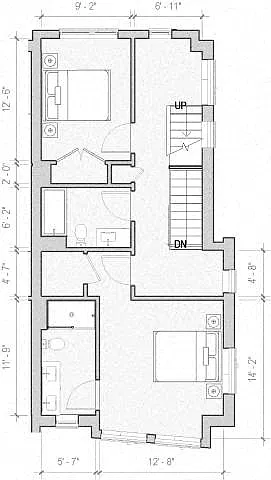 Floor plan Olive-Spruce at Boulder Commons