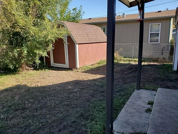 Shed for storage