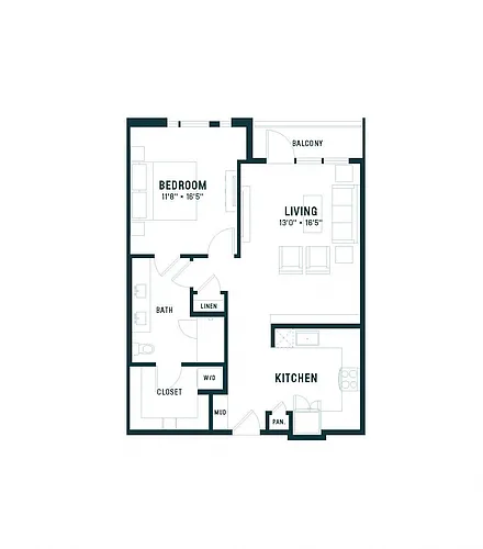 Floor plan A7b