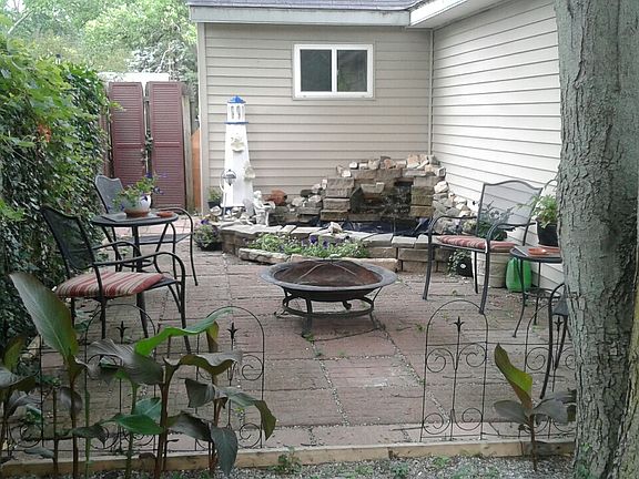 Back garden area
