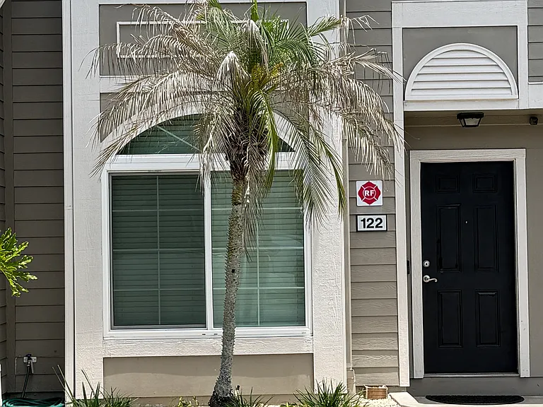 Front of the condo