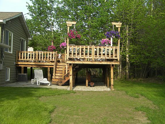 Concrete slab and deck