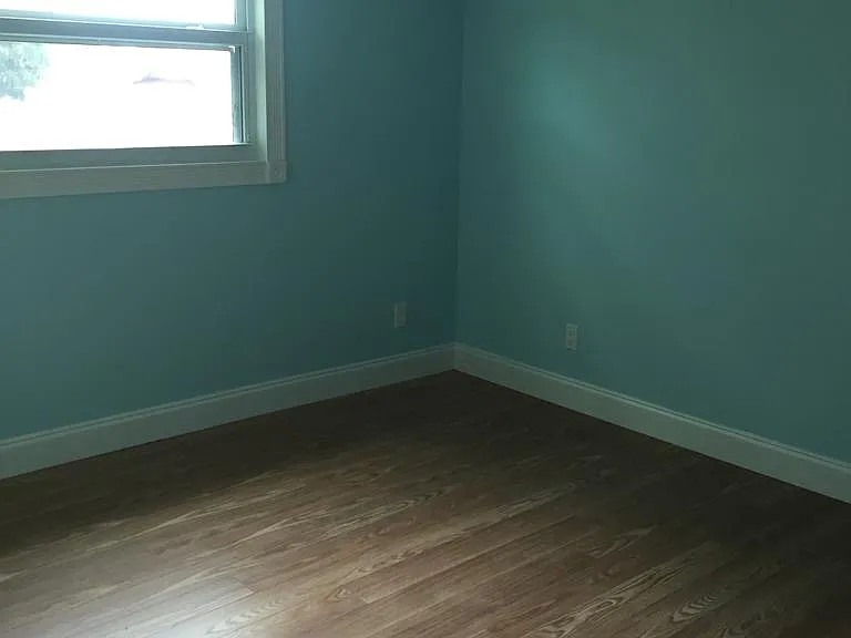 bedroom #1 with closet and mini split AC