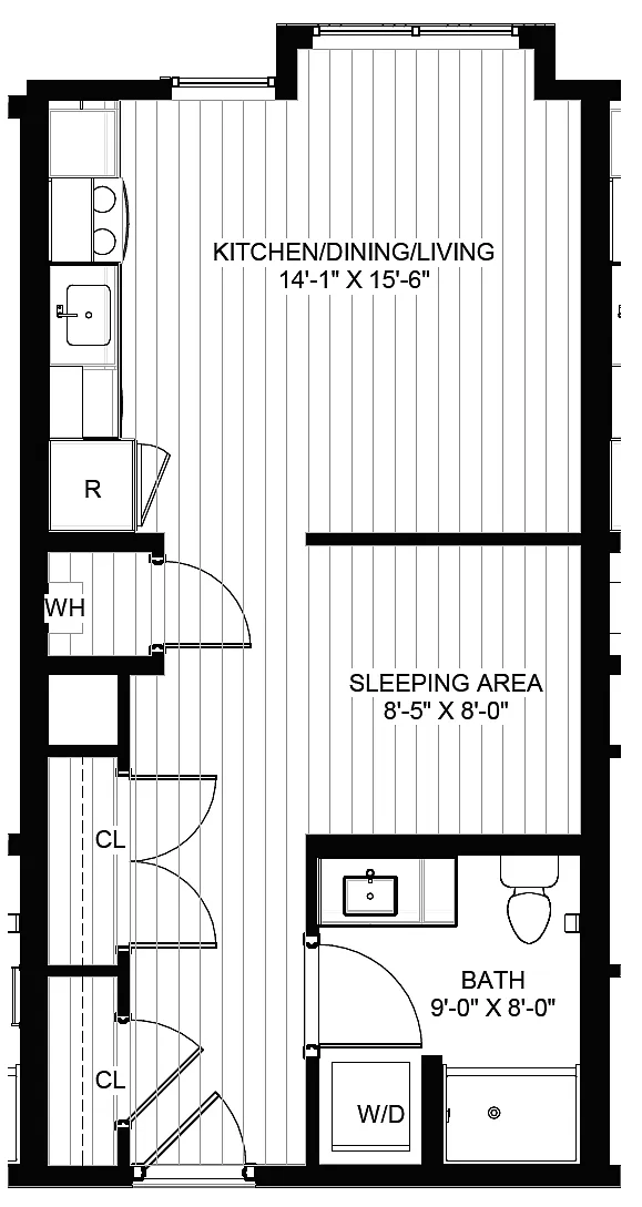 Floor plan S1B
