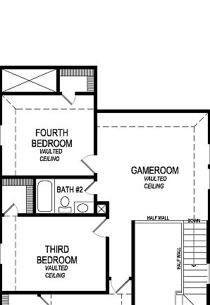 Jackson Select F Second Floor Plan