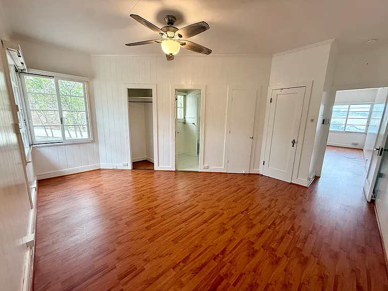 Multiple closet spaces for everyday convenience