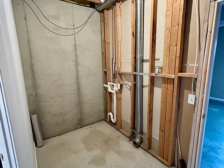 Laundry area - washer and dryer area