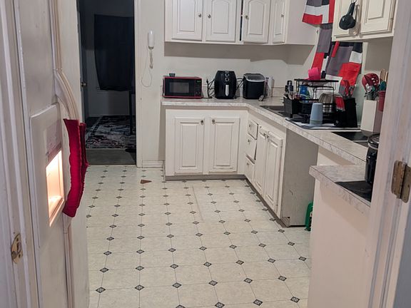 Kitchen view from mud room