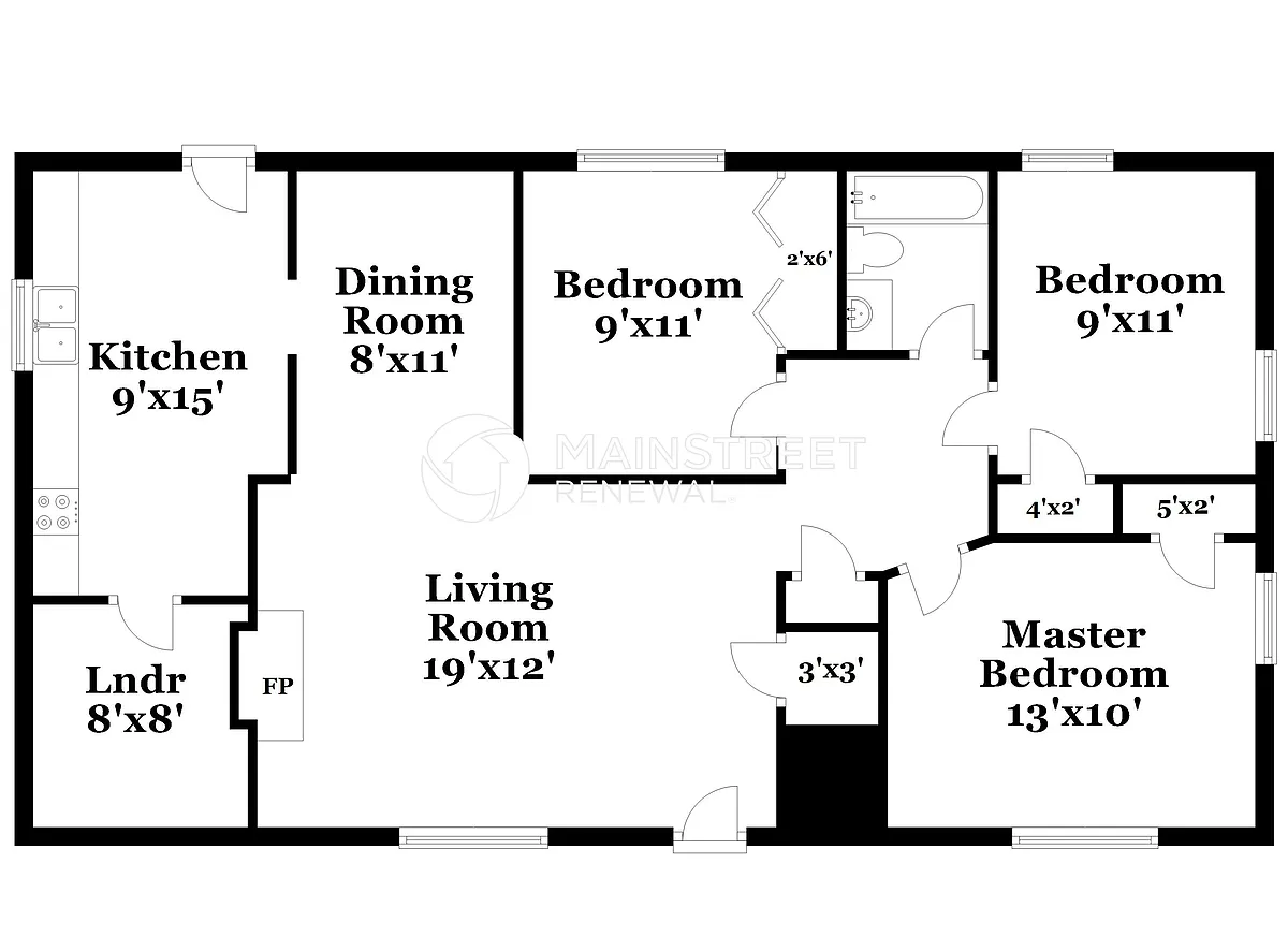 Floor Plan - 601 87th St S