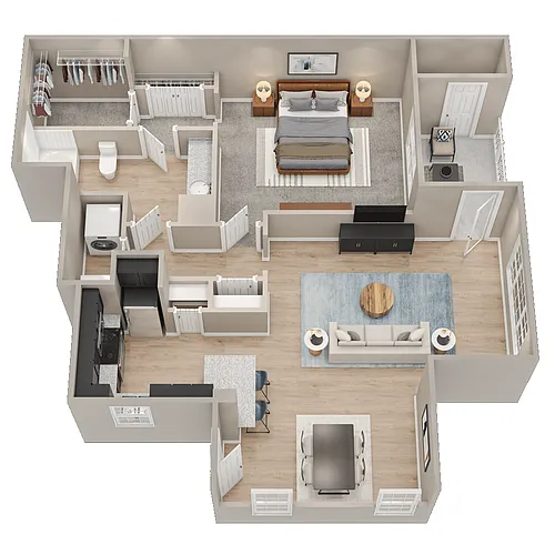 Floor plan Clark