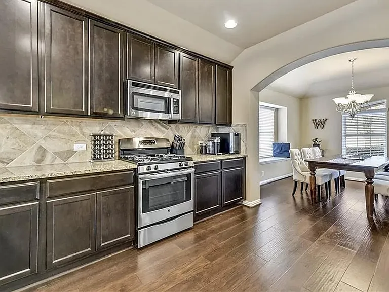 kitchen into dining