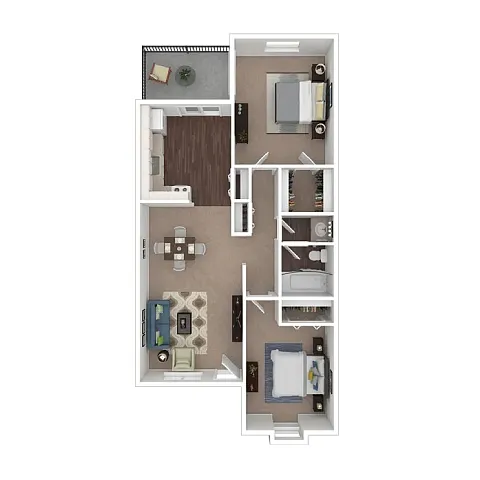 Floor plan DuMonde