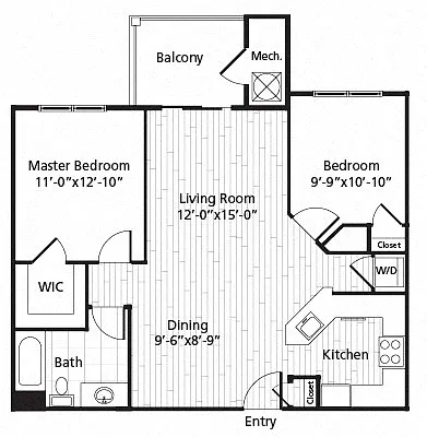Floor plan B1