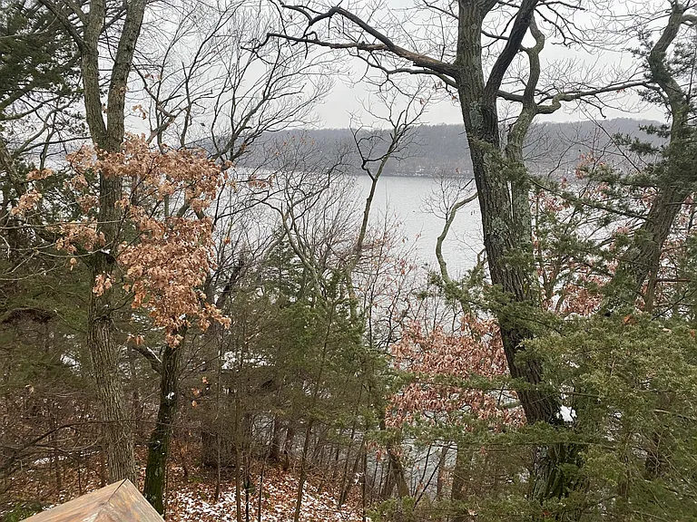 Fall view from deck towards the Kinni and Afton State Park