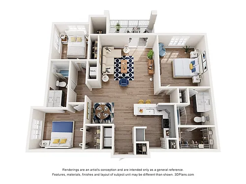 Floor plan 3x2 Silver V