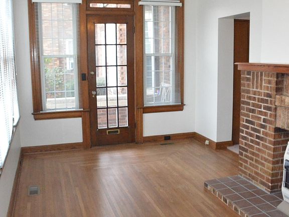 Private entrance to den/office/sun room.