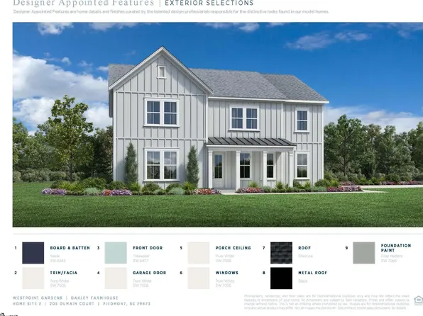 205 Dumain Ct Homesite 2, Piedmont, SC 29673