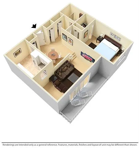 Floor plan W1B1BS