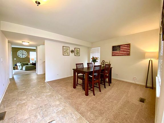 The front room can also be used as a reading room or formal living room.