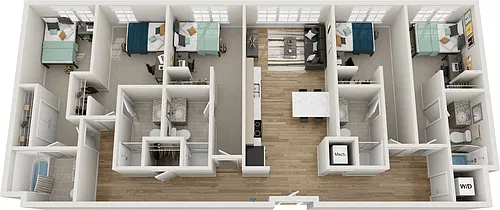 Floor plan 5BR/5BA - E2