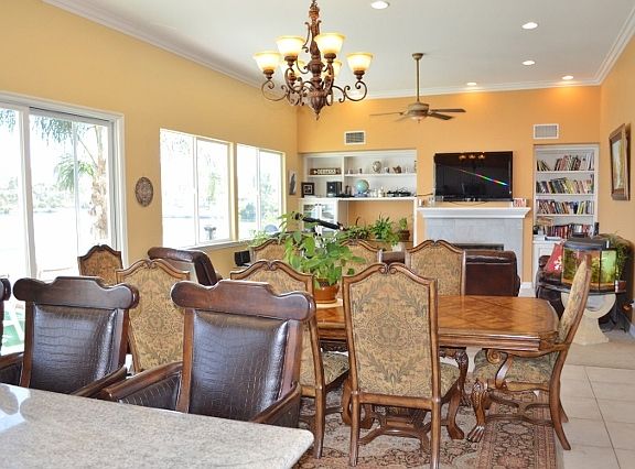 Dining Area & Living Rm