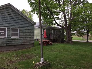 BACK YARD FROM CORNER OF LOT