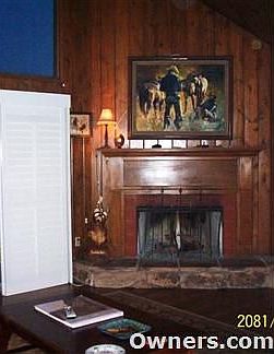 Wonderful wood buring fireplace