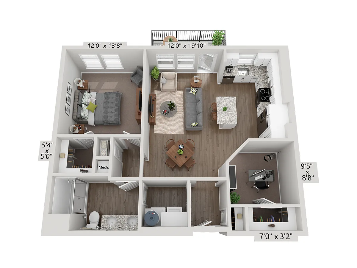 Floor plan A4 - Opal
