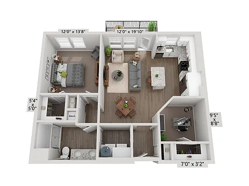 Floor plan A4 - Opal