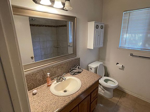 bathroom with granite