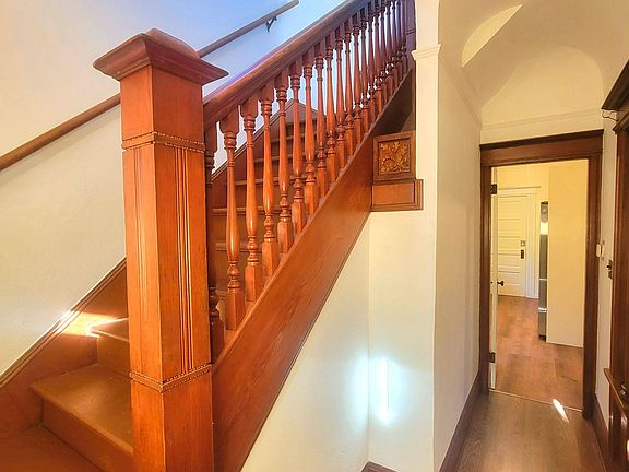 Stairway to the upper level