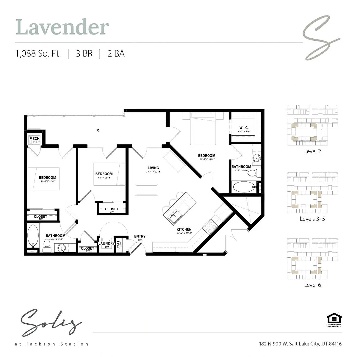 Floor plan Lavender