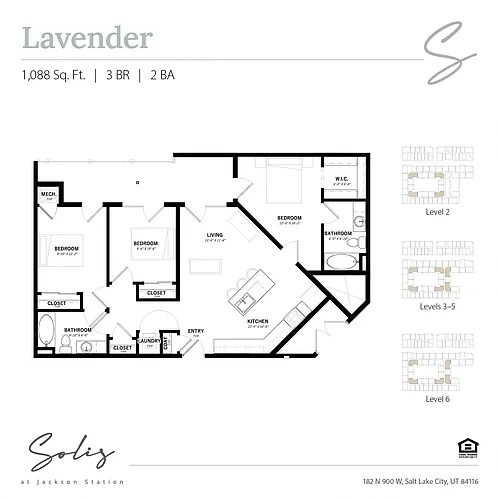 Floor plan Lavender