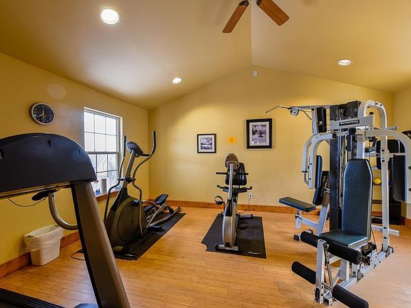 Fitness room inside Clubhouse