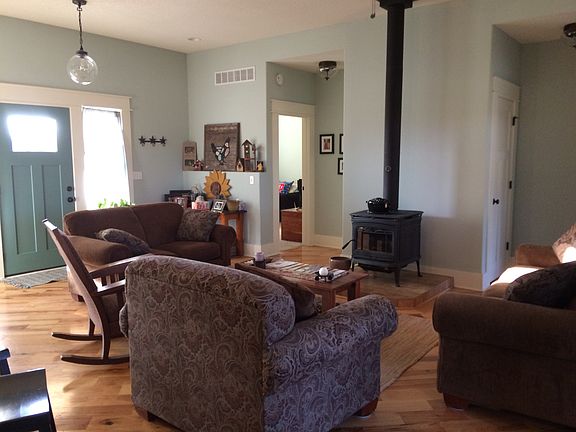 Upstairs living area
