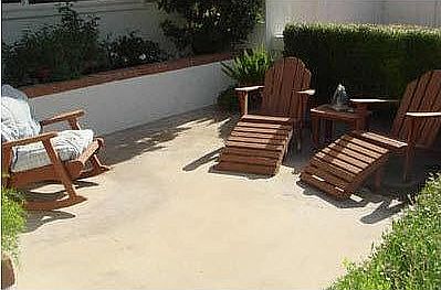 Front porch area
