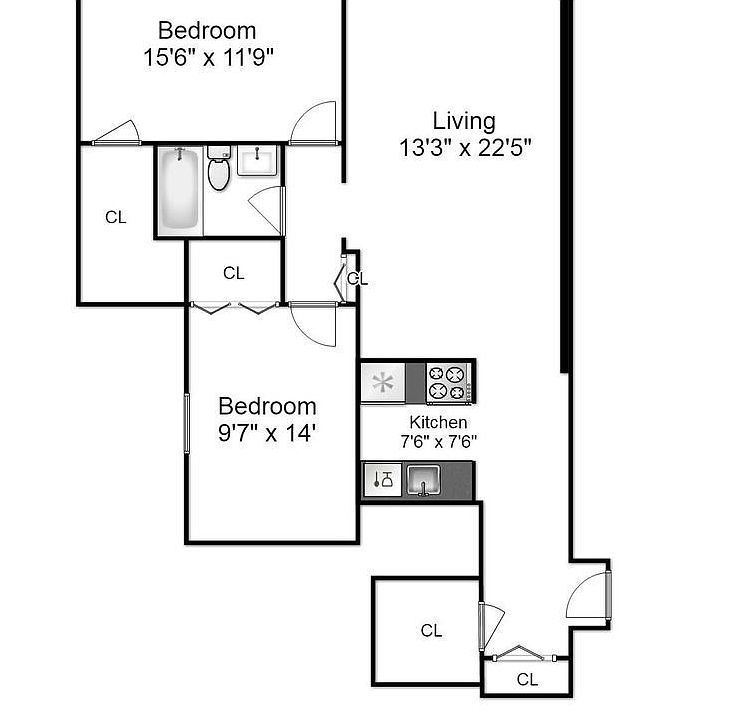1st image of 555 E 78th St APT 3G
