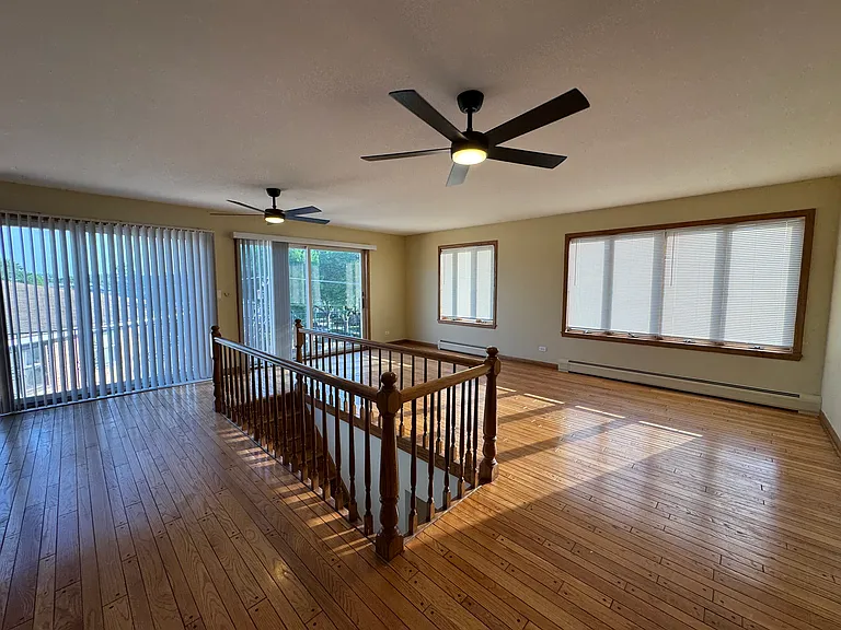 Upstairs living area