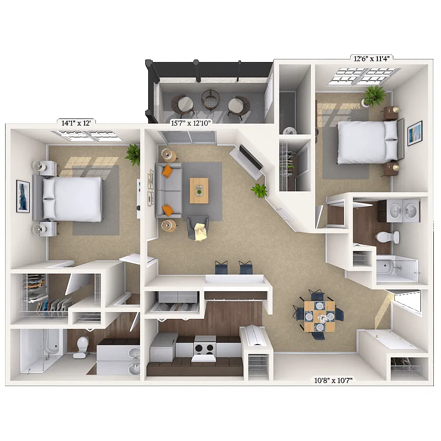 Floor plan The Preakness
