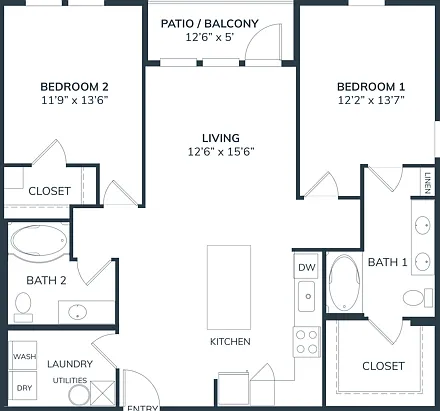 B1C Floorplan Image B1C Floorplan Image
